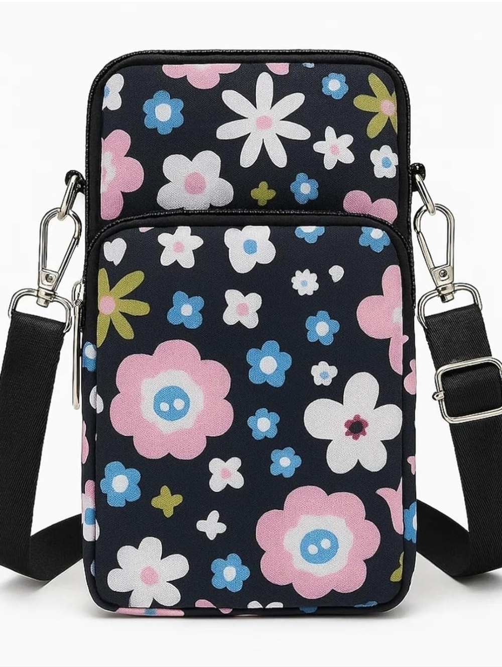 Crossbody Bag Phone Sleeve Concert Venue Bag Adiustable Strap Arm Wrist NWT